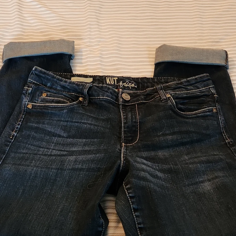 ON HOLD KUT FROM THE KLOTH Women's Jeans 10. Please review description. - Picture 1 of 12